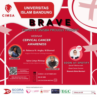 HESCHL'S PODCAST #5 - [SCORA TELLING: BRAVE "Breast and Cervical Cancer Awareness"]