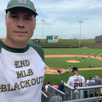 J.D. Scholten Man on a Mission to End MLB Blackouts episode artwork