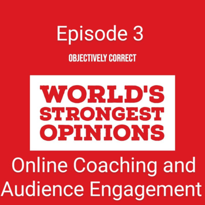 WSO Ep. 3 - Online Coaching and Audience Engagement episode artwork