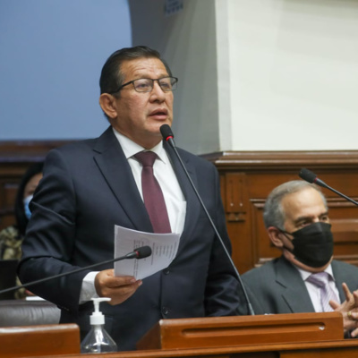 Entrevista al congresista Eduardo Salhuana Semana de Representación