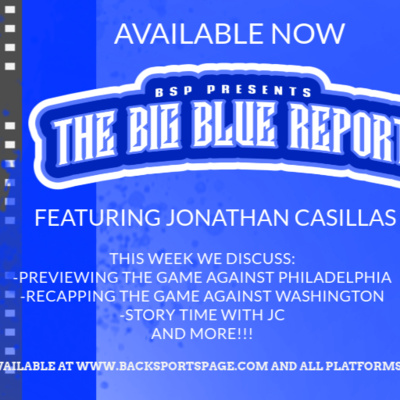 The Big Blue Report Featuring Jonathan Casillas