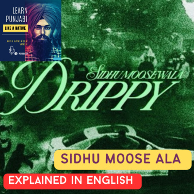 #145 : Drippy Sidhu Moose Ala explained in English 