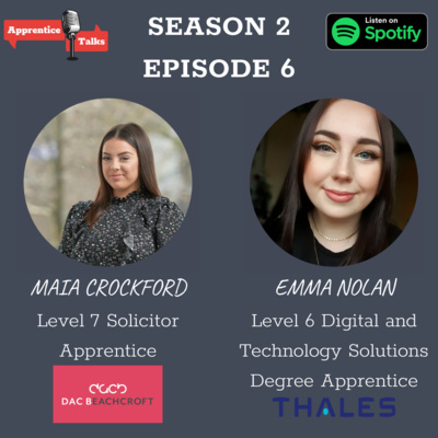 S2 E6: Careers you can break into through an apprenticeship