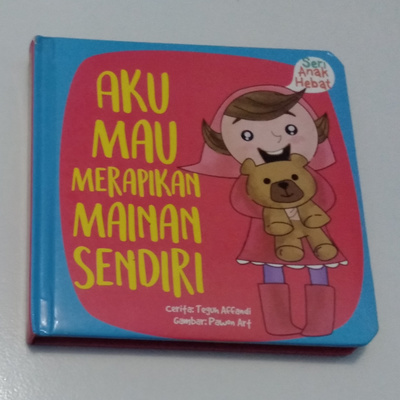 Book Review: Aku Mau Merapikan Mainan Sendiri