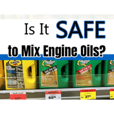 Is It Safe to Mix Engine Oils? 5w20, 5w30, 10w30... Is It Safe to Mix Engine Oils? 5w20, 5w30, 10w30...