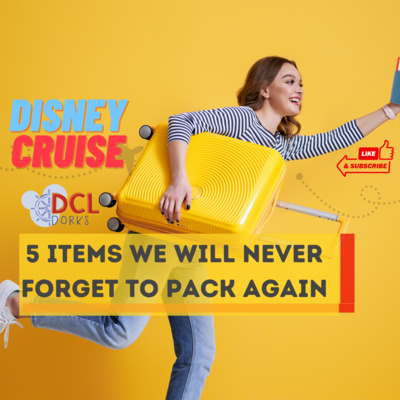 Five Cruise Items We Will Never Forget to Pack Again