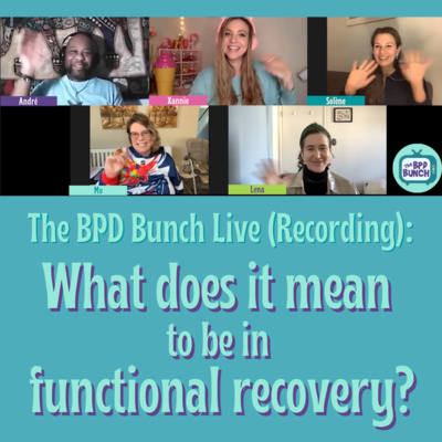 The BPD Bunch LIVE (Recording) - What does it mean to be in functional recovery? episode artwork