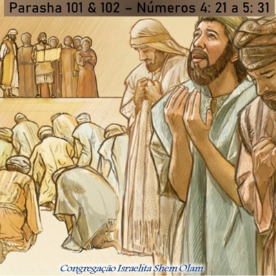 Parashá 101 & 102 - Estudo trienal - Números 4:21 à 5:31 episode artwork