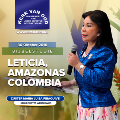 Bijbelstudie in Leticia – Amazonas, COL – 30 Oktober 2016