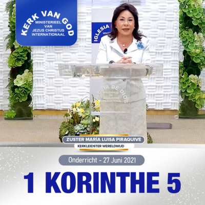 Onderricht: 1 Korinthe 5 – 27 Juni 2021