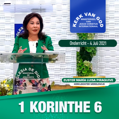 Onderricht - 1 Korinthe 6 - 4 Juli 2021