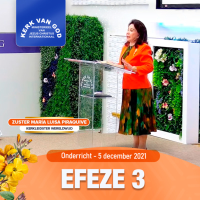 Onderricht - Efeze 3, Het geheimenis van Christus - 5 december 2021
