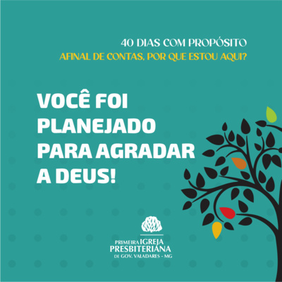 VOCÊ FOI PLANEJADO PARA AGRADAR A DEUS - Hebreus 11.23-29 - Rev. Jakstone Braga
