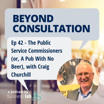 Ep 42 - The Public Service Commissioners (or, A Pub With No Beer), with Craig Churchill