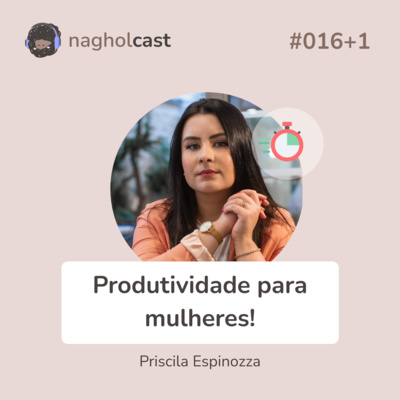 Nagholcast 017 - Produtividade saudável (Priscila Espinozza)