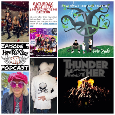 The HardRockCore Podcast Episode 9 CHIP Z'NUFF of ENUFF Z'NUFF and FILIPPA of THUNDERMOTHER