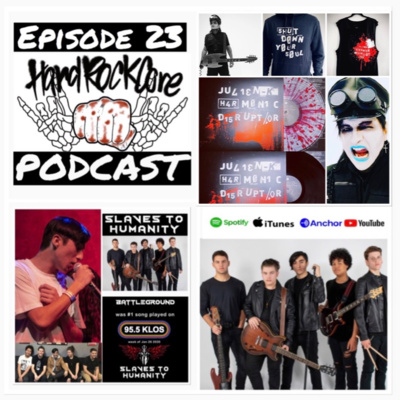 The HardRockCore Podcast Episode 23 with AIDAN AMINI of SLAVES TO HUMANITY and AMIR DERAKH