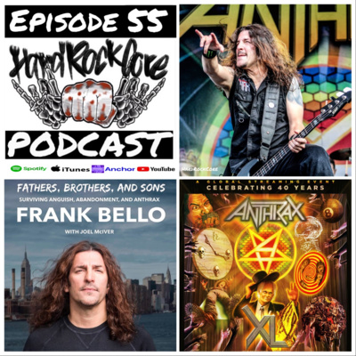 The HardRockCore Podcast Episode 55 with FRANK BELLO of ANTHRAX