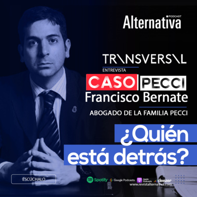 19. VideoPodcast / Caso Pecci / Francisco Bernate - Abogado de la Familia Pecci / TRANSVERSAL episode artwork