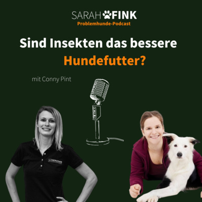 Sind Insekten das bessere Hundefutter? - Conny Pint | Sarah Fink Problemhunde-Podcast Folge 3