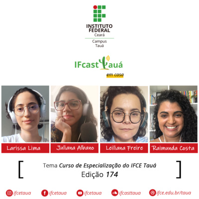 IFcastTauá em casa #17 Curso de Especialização do IFCE Tauá