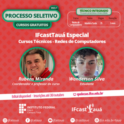 IFcastTauá Especial Cursos Técnicos - Redes de Computadores