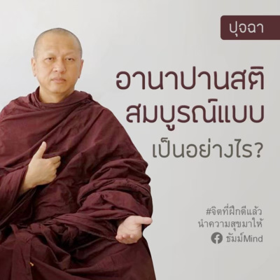 กระแสธัมม์ [ปุจฉา วิสัชนา] - อานาปานสติสมบูรณ์แบบเป็นอย่างไร episode artwork
