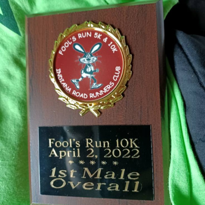 S1E10 Fools run 10k 1st overall 36:19 Blacklick PA 4/2/22