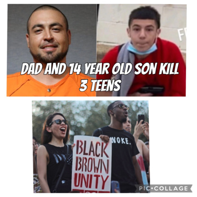 Father and son kill, brown and black relations