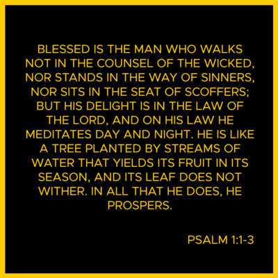 Verse Of The Day Bible Meditation