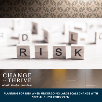 PLANNING FOR RISK WHEN UNDERGOING LARGE SCALE CHANGE