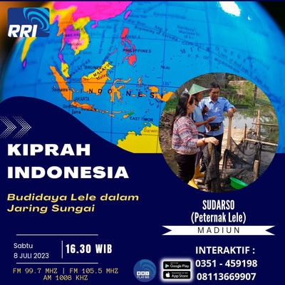 Bule Jampir atau Budidaya lele dalam jaring di sungai Kampir yang disiarkan di RRI Pro 1