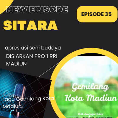 Jagongan apresiasi seni budaya Lagu " Gemilang Kota Madiun ' disiarkan RRI Pro 1 Madiun