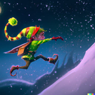 The Christmas Eve Adventure of Georgie the Mischievous Elf