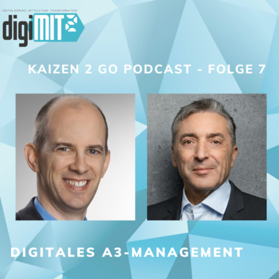 DigiMit² Podcast - Folge 7 - DigiMit² presents: Kaizen 2 go – Digitales A3-Management