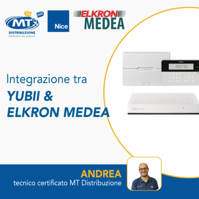 Come integrare la Yubii Home di Nice con la centrale Elkron Medea  episode artwork