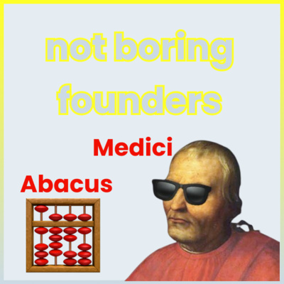 Not Boring Founders: Medici, Abacus Protocol