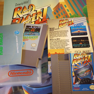 Absolute Nintendo - Rad Racer games on NES