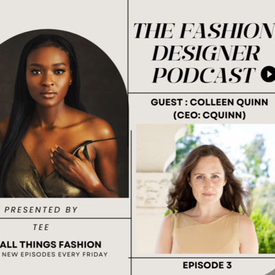 Conversation with Colleen Quinn, CEO - CQuinn Designs Episode 3