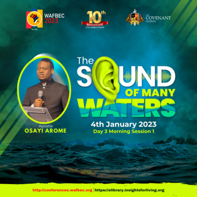 WAFBEC 2023 Day 3 Morning Session 1 By Apostle Arome Osayi episode artwork