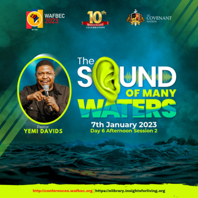 WAFBEC 2023 Day 6 Afternoon Session 2 By Pastor Yemi Davids episode artwork