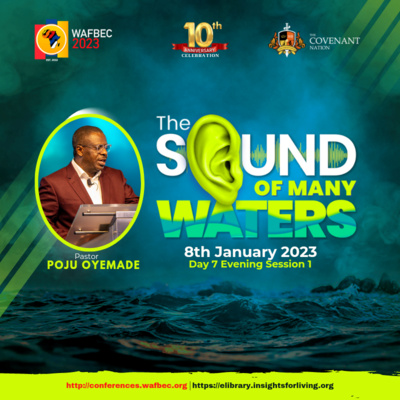 WAFBEC 2023 Day 7 Evening Session 1 By Pastor Poju Oyemade episode artwork