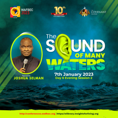 WAFBEC 2023 Day 6 Evening Session 2 By Apostle Joshua Selman episode artwork