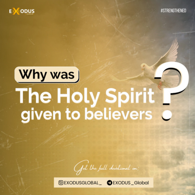 WHY WAS THE HOLYSPIRIT GIVEN TO BELIEVERS? episode artwork