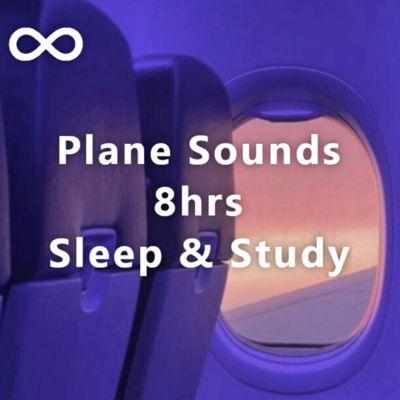 Plane Ambience Relaxing | Sleep & Study Sounds | White Noise (8hrs)