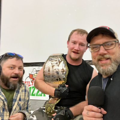 Rogue Cell at Ft. George HQ and hanging out with the PNPW heavyweight Champ!