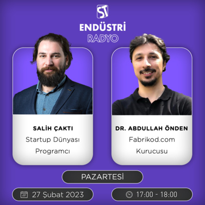 Dr. Abdullah Önden Startup Dünyası Radyo Programına Konuk Oldu episode artwork