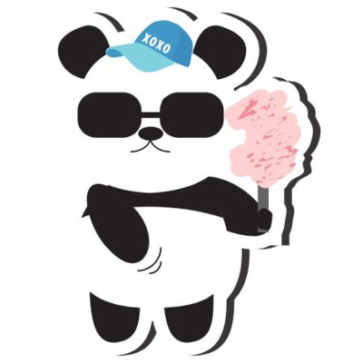 Jelly bean the Cat Children's Bedtime Stories: Bamboo the Panda eats too much candy