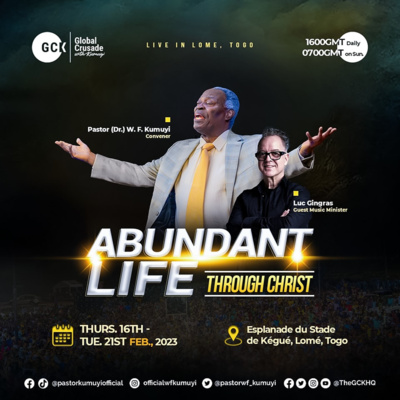 Our Faith flight to Life Abundant in Christ || Pastor W.F. Kumuyi