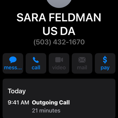 Sara @USAO_OR called I can’t trust firsting to the government
